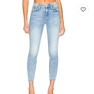 *NWT* MOTHER DENIM The Looker Ankle Fray Jeans in Limited Edition